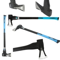 MOCNA SIEKIERA ROZŁUPUJĄCA Z KLINEM DO ŁUPANIA TOPOREK 2200G FIBERGLASS XL