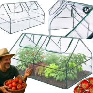 SZKLARNIA OGRODOWA FOLIOWA KADAX TUNEL DO UPRAWY ROŚLIN 1,8 x 0,9m x 93 cm