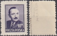 474** ciemnofioletowy , c. tło , pap. x2c , ZL 10 3/4 , gw.+opis J. Walocha
