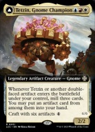 Tetzin, Gnome Champion // The Golden-Gear Colossus Extended