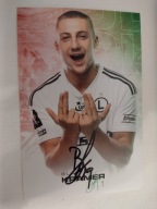 Zdjęcie 10x15 Legia autograf Kramer 22/23 Gol