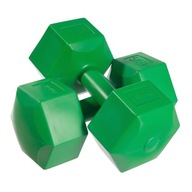 Hantle Ciężarki do Ćwiczeń Fitness Sześciokątne Zestaw 2x 5 kg Pro DrFit