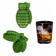 Foremka na Lód Granat Duży Do Drinków Silikonowa