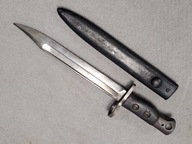 Bagnet brytyjski No 5 Mk I Jungle Knife. W.S.C. Stan dobry. Oryginał.