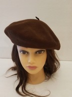 CZAPKA BERET WEŁNIANY KANGOL KLASYCZNY