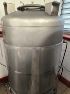 Zbiornik 1000L ciśnieniowy, nierdzewny, płaszcz, Fermentor tank