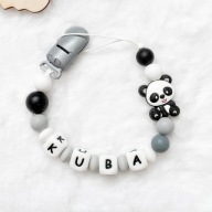 Personalizowana zawieszka do smoczka z imieniem silikonowa