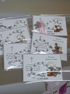 Podziękowania Komunia Święta