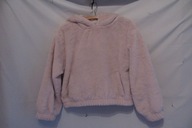 BLUZA Z KAPTUREM FUTERKO ROZM 146