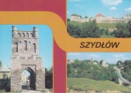 SZYDŁÓW - BRAMA KRAKOWSKA - MURY MIEJSKIE - ZAMEK - PANORAMA