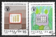 Znaczki Pocztowe Polska 3008-09..1988 r Kasowane