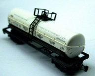 MODEL DO KOLEKCJI WAGONIK KOLEJOWY CYSTERNA długosc ok 13,5 cm