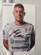 Zdjęcie autograf 10x15 Górnik Zabrze sezon 2022/23 Amadej Morosa