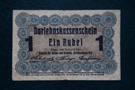 Banknot POZNAŃ 1 Rubel 1916 rok !!!