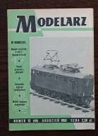 MODELARZ 12/1958 - Szybowiec Bocian...Samolot F-84-E...Holownik Witosław...