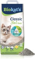Żwirek Dla Kota Biokats Classic fresh Do Kuwety 3w1 Zapachowy 10L