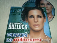 POGOŃ ZA MILIONAMI - Sandra Bullock - DVD stan BDB - Lektor polski i napisy