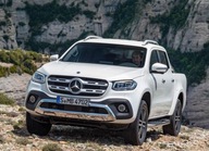 mercedes w470 X przód kompletny lampa lampy maska pas błotniki