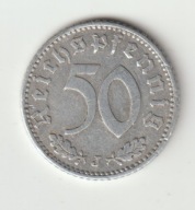 III Rzesza 50 pfennig 1935 E ladny stan