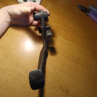 Pedał hamulca Fiat 126p 4369068, 4406237