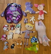 ZESTAW MASKOTEK PLUSZAKÓW -16 SZTUK