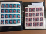 arkusze znacz Mongolia Laos itp z foto