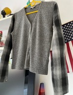 5 OASIS POPIELATY kratka ROZPINANY JERSEY M/L