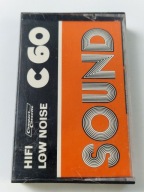 SOUND C60 KASETA MAGNETOFONOWA