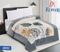 Koc Elway akryl 160 cm x 210 cm szary monstery