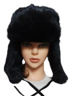 frr Canada czapka futrzana papacha uszatka S nowa