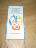 Ośrodek Szkolenia Samolotowego Piotrków Trybunalski Aeroklub proporczyk