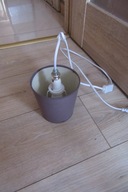 LAMPKA WISZACA Z ABAŻUREM