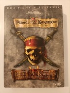Piraci z Karaibów Klątwa Czarnej Perły + Skrzynia Umarlaka / DVD Używany PL