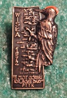 ODZNAKA III ZLOT GÓRSKI KOP. BOŻE DARY PTTK WISŁA 1972