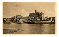 MALBORK - ZAMEK KRZYŻACKI (widok od strony Nogatu)