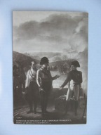 NAPOLEON BONAPARTE i CESARZ FRANCISZEK II POD AUSTERLITZ przedw. POCZTÓWKA