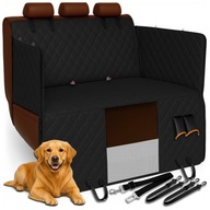 Mata ochronna siedzenia auta dla psa + pokrowiec bagażnika z suwakiem