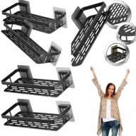 ZESTAW 2X PÓŁKA ŁAZIENKOWA WISZĄCA DO ŁAZIENKI POD PRYSZNIC DO ŁAZIENKI