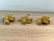 Figurki ceramiczne kaczki / kaczuszki (3 sztuki)