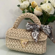 Ręcznie robiona na szydełku torebka damska,unikat, handmade