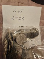1 złoty 2021 woreczek menniczy