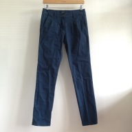 Spodnie damskie Bon Prix Collection 38 proste eleganckie z zakładkami (329)