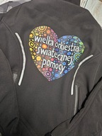 UNIKAT! Kurtka motocyklowa softshell S ze specjalnymi naszywkami WÓSP!