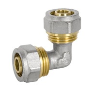 PEX SKRĘCANY KOLANO 20X20 ALUPEX KOLANKO SKRĘCANE RÓWNOPRZELOTOWE