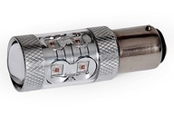 P21/5W LED DUAL COLOR 10 CREE BIAŁO-POMARAŃCZOWA