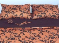 pościel z satyny 140x200 + 1x70x80 zamek S 17491-5 D-x