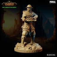 Soldier Randal - Uncharted Kingdoms - figurka RPG DnD D&D - druk 3D 14K