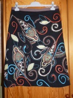 BODEN stylowa spódnica vintage hafty 40/L