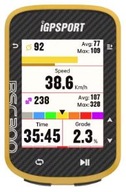 Licznik rowerowy GPS nawigacja iGPSport BSC300 - żółty