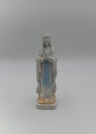 Matka Boska z Lourdes figurka z porcelany Francja antyk 100 letnia Sygnowan